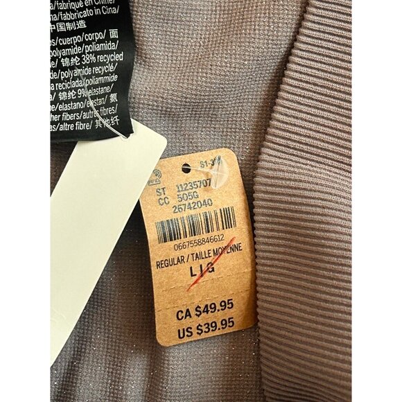 Victoria's Secret PINK Active Seamless High Waist Tight Regular Iced Coffee S/M/ - Picture 9 of 10